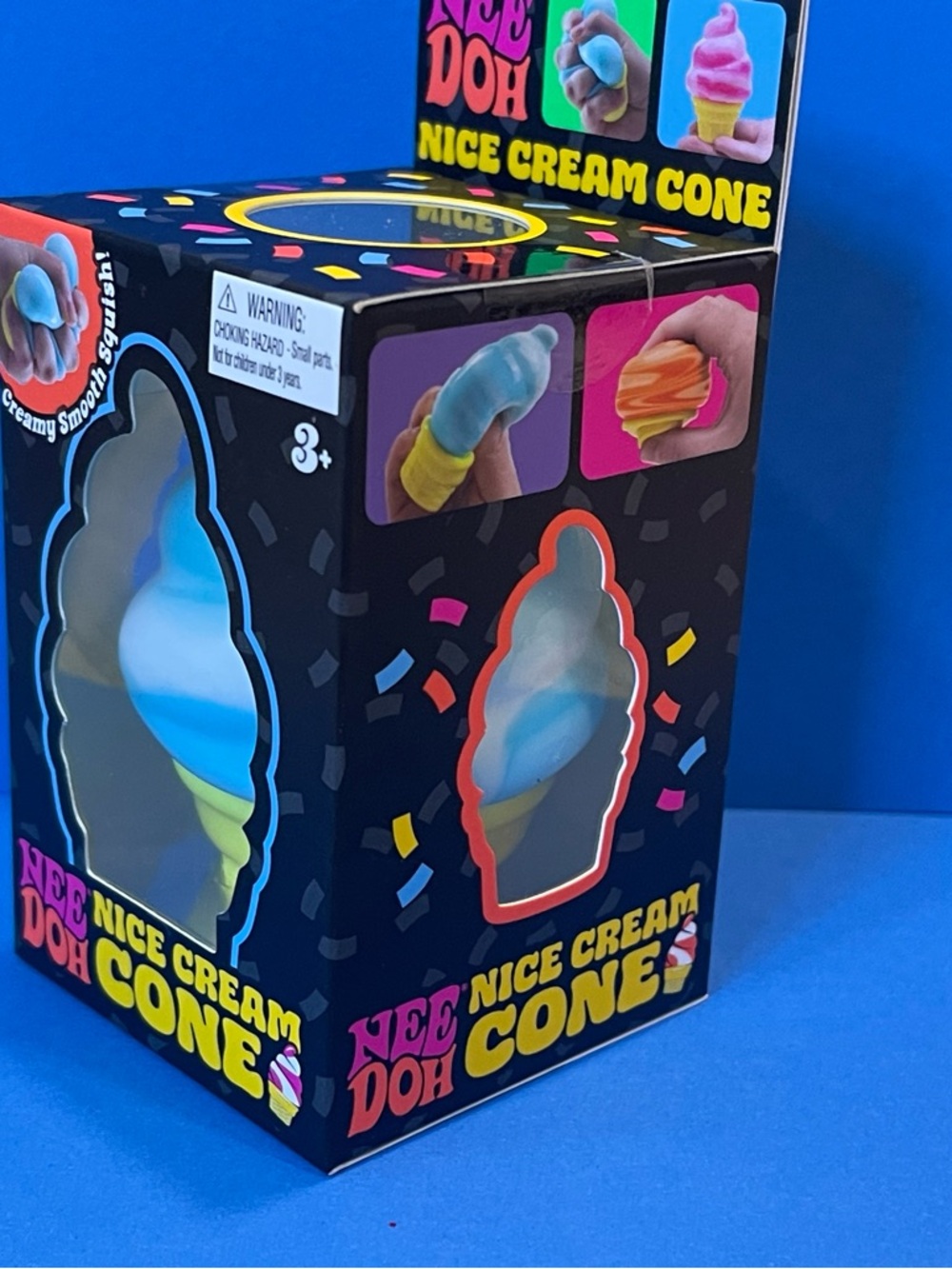 Needoh Nice Cream Cone - Blue VIRAL SQUISHY - Picture 5 of 6